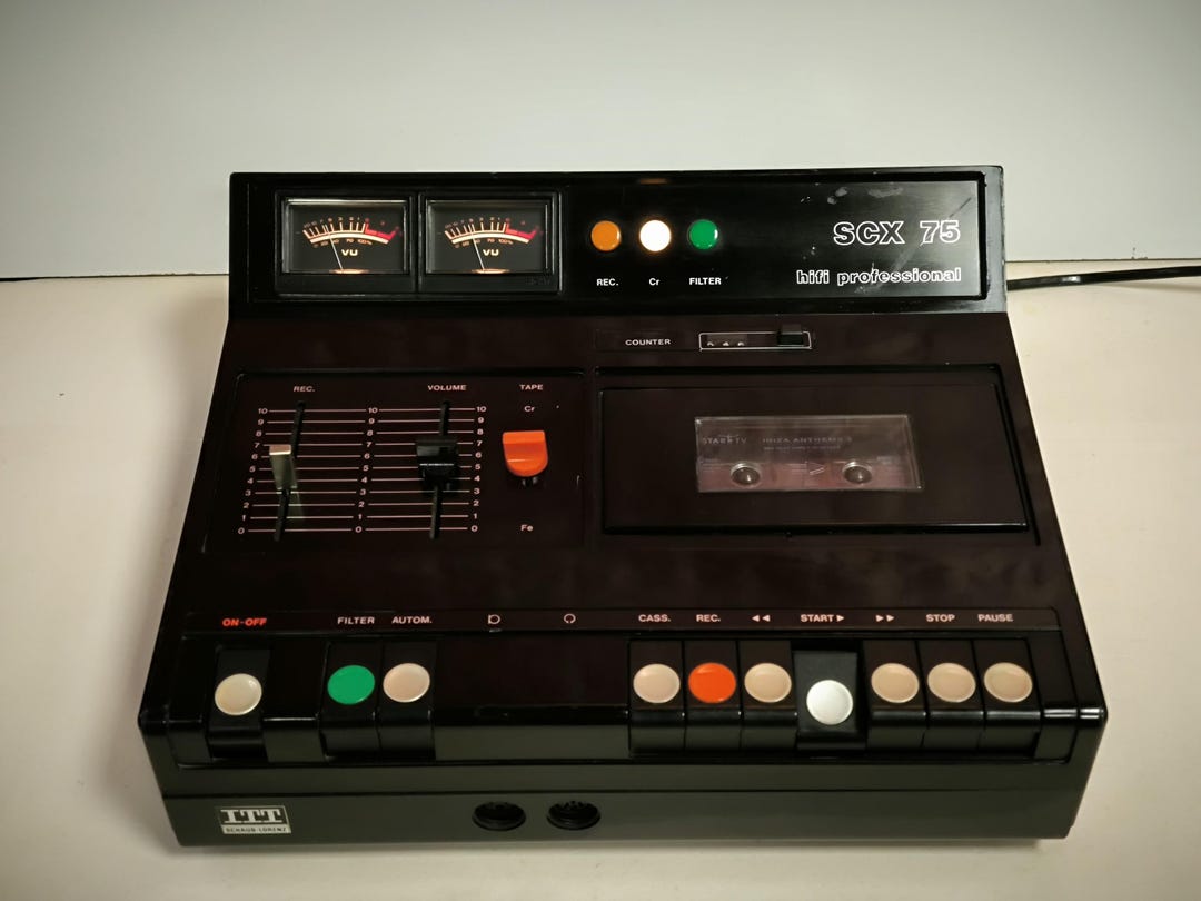 Platine Cassette ITT Schaub-Lorenz SCX75 Vintage 1975-1978