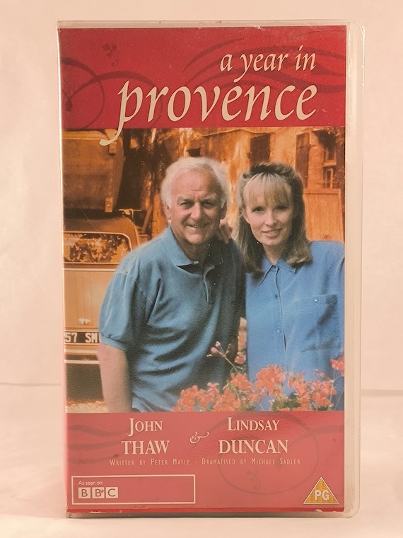 A Year in Provence John Thaw and Lindsay Duncan VHS PAL - Etsy 