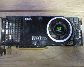 The Geforce 8800 GTX High-end Graphics Card - Etsy