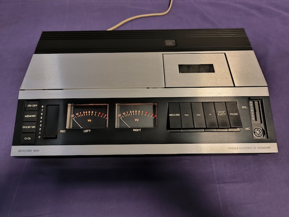 Bang and Olufsen Beocord 1900 Cassette Deck Vintage - Etsy Bang and Olufsen Beocord 1900 Cassette Deck Vintage - Etsy