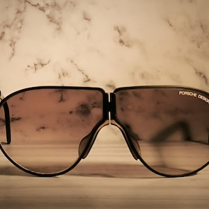 Vintage Porsche Design Carrera Folding Sunglasses Original 1980's