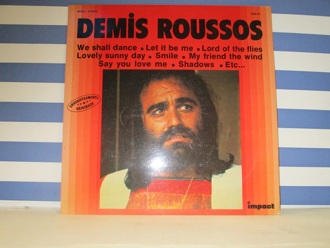 Demis Roussos LP Record Vinyl - Etsy