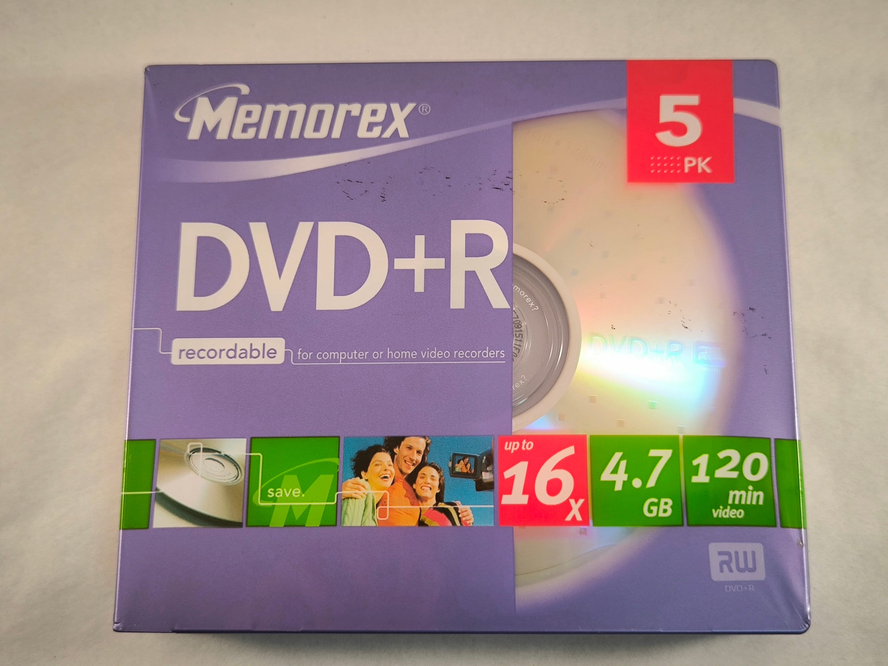 Mini Disc Memorex 80 en Lots de 5 MD - CD - Musique