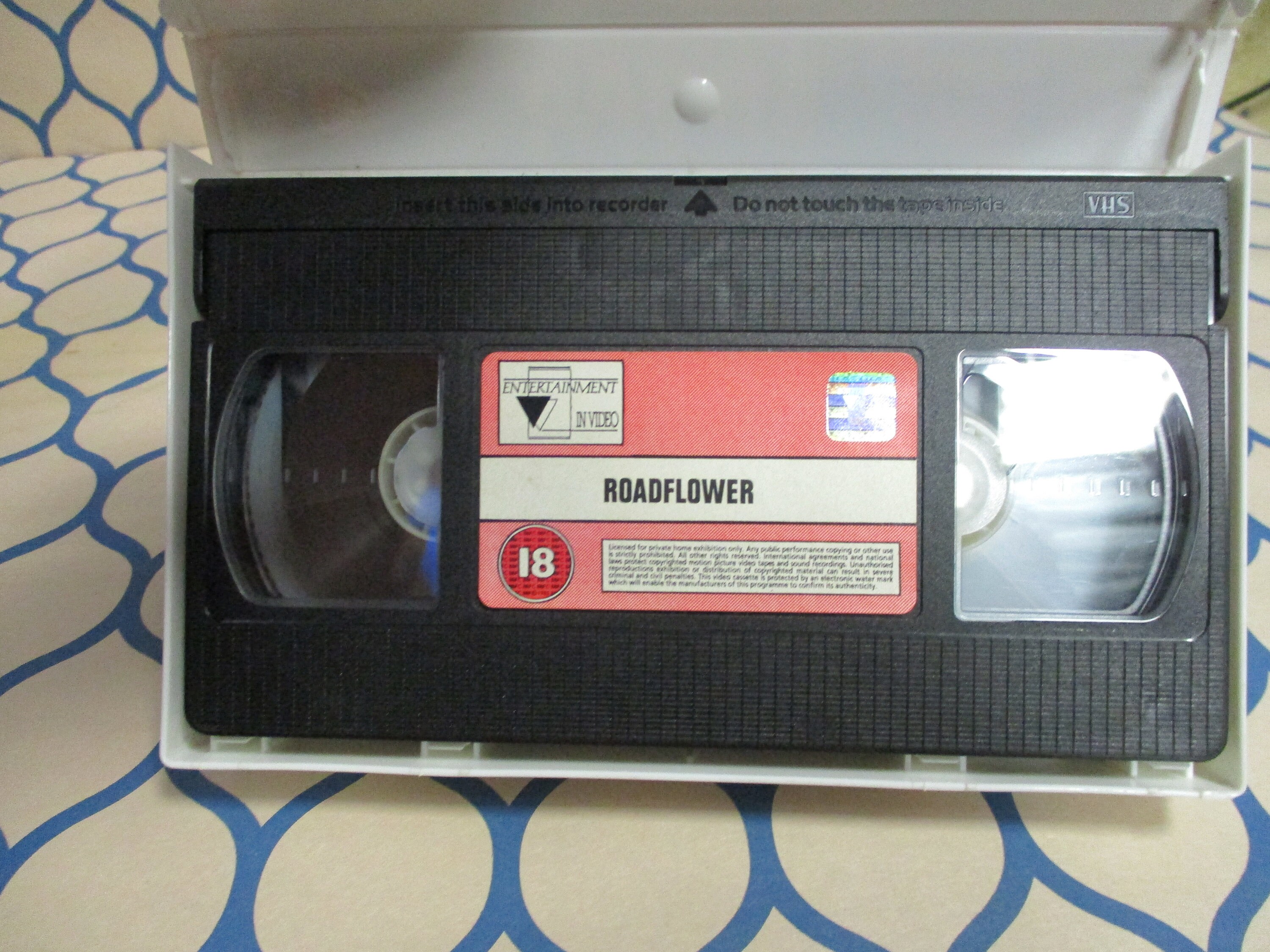 Roadflower VHS PAL English - Etsy