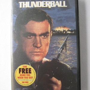 Thunderball VHS PAL Inglês