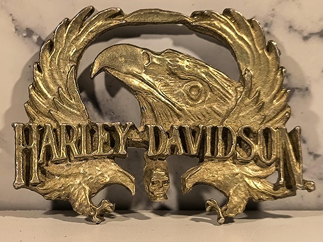 Harleton Buckle Vintage Harley Davidson Belt Buckle - Etsy