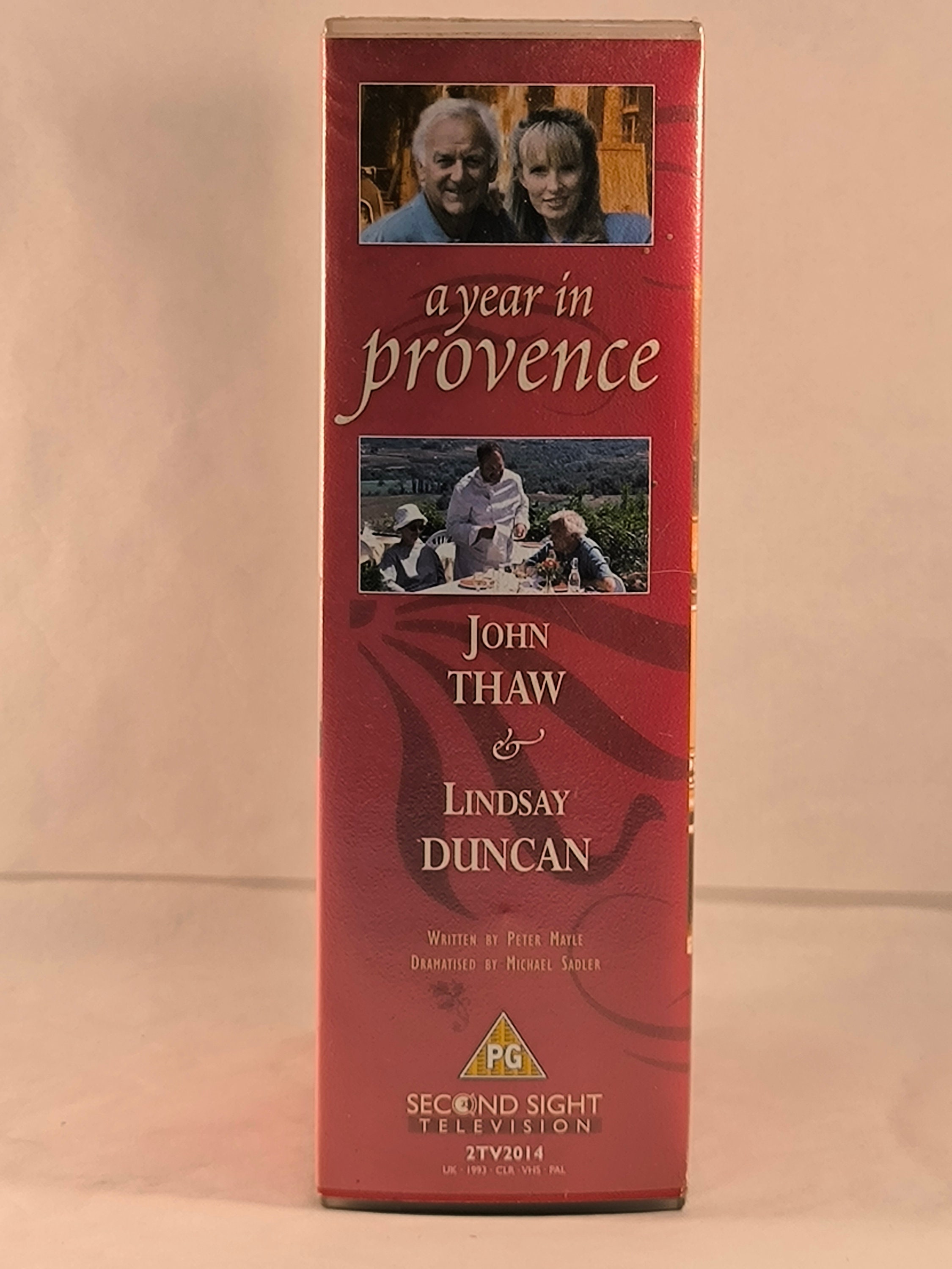 A Year in Provence John Thaw and Lindsay Duncan VHS PAL - Etsy 