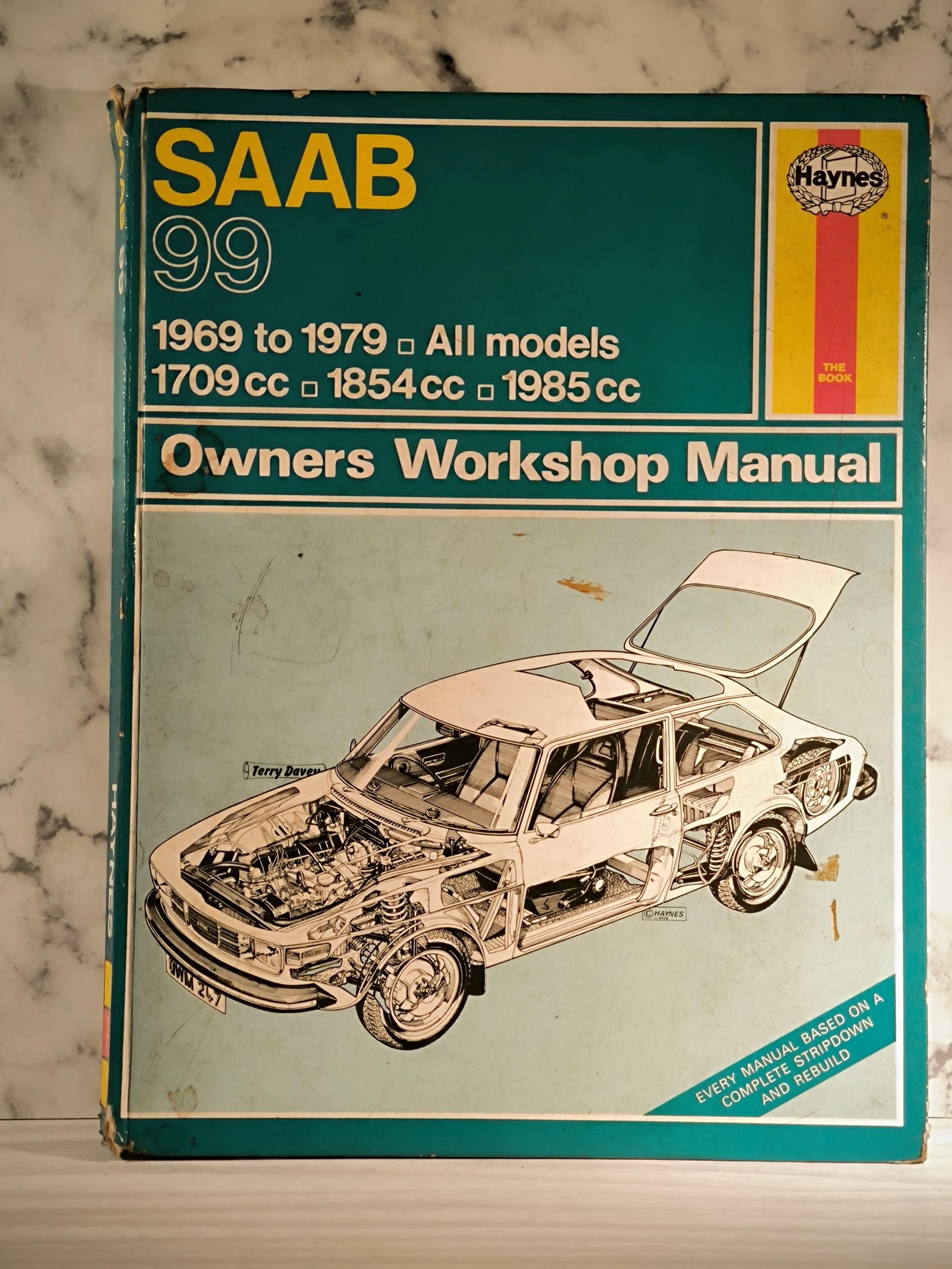 Saab Owners Manual - Etsy
