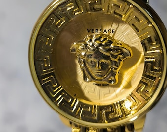 Vintage Damen-Armbanduhr, vergoldet