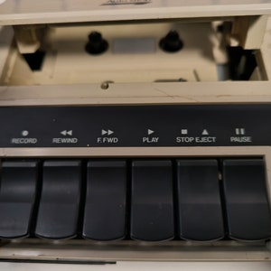Data Cassette Recorder Computer BBC Vintage image 8