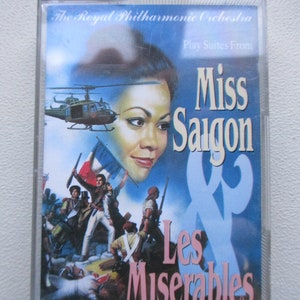 Miss Saigon And Les Miserables K7 Cassette