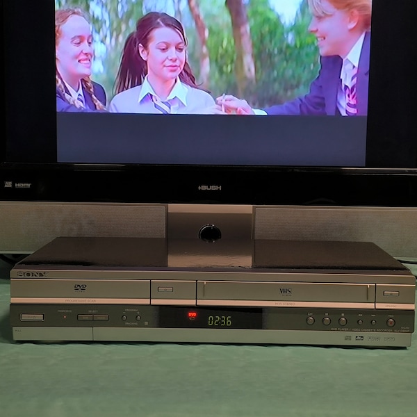 Sony Dvd Video Cassette Recorder Combo