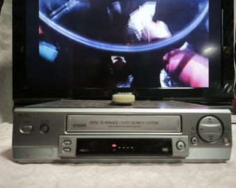 LECTEUR DVD SANSUI VRDVD4000B enregistreur VHS magnétoscope combo 4
