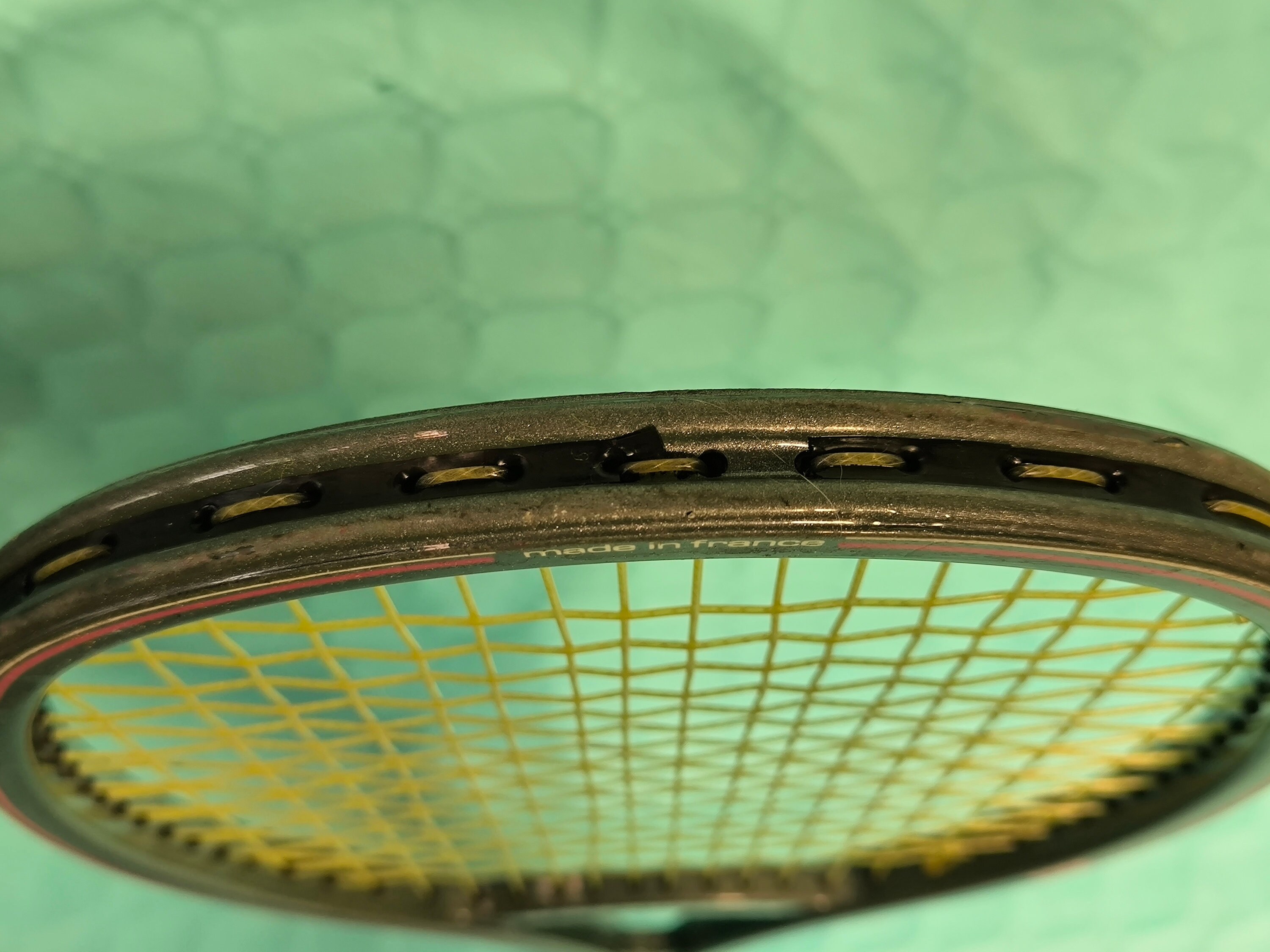 Raquette De Tennis Vintage Rossignol F 200 Carbon Wilander – Avec Housse