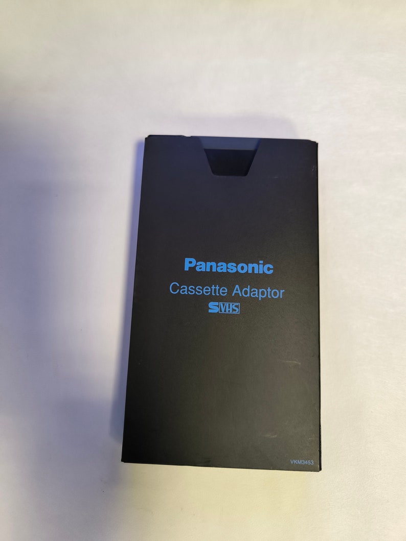 Panasonic Cassette Adaptor VHS S and VHSC Etsy