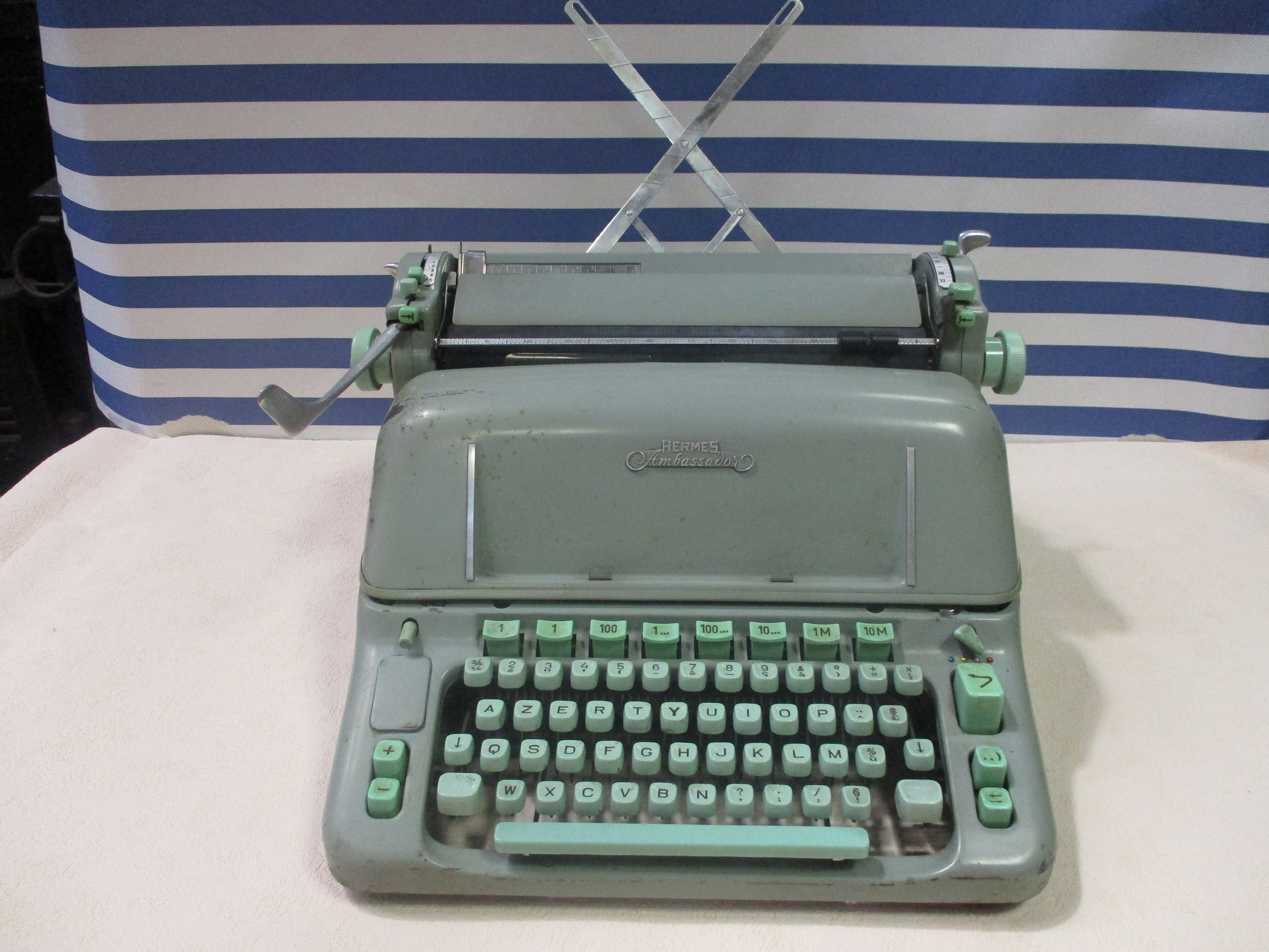 Vintage Typewriter Hermes Ambassador Etsy