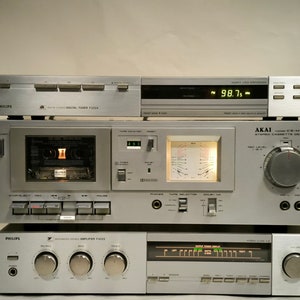 Vintage Hifi Separates Philips Akai