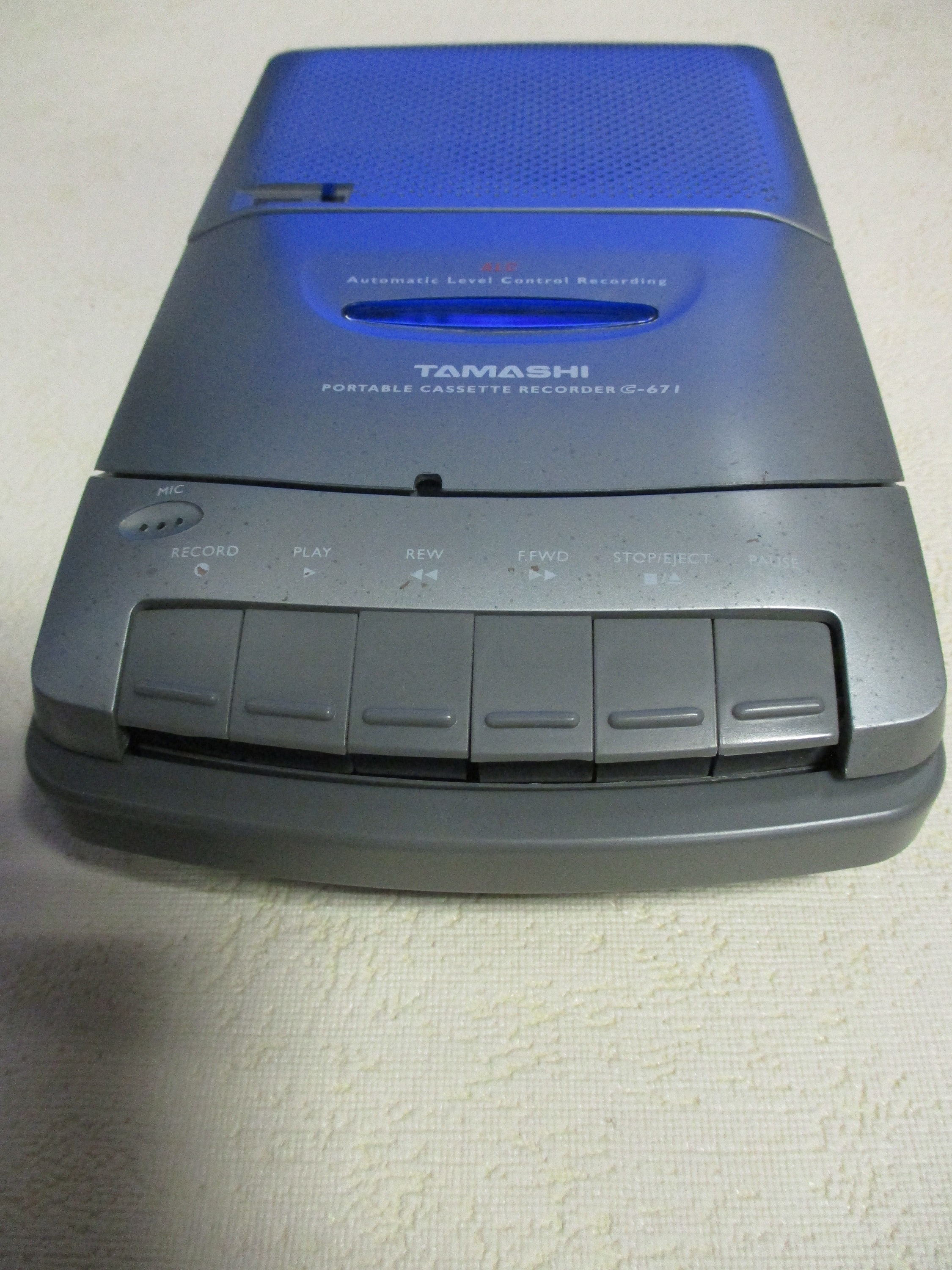 Magnétophone lecteur cassette audio K7 TAMASHI C671 bon