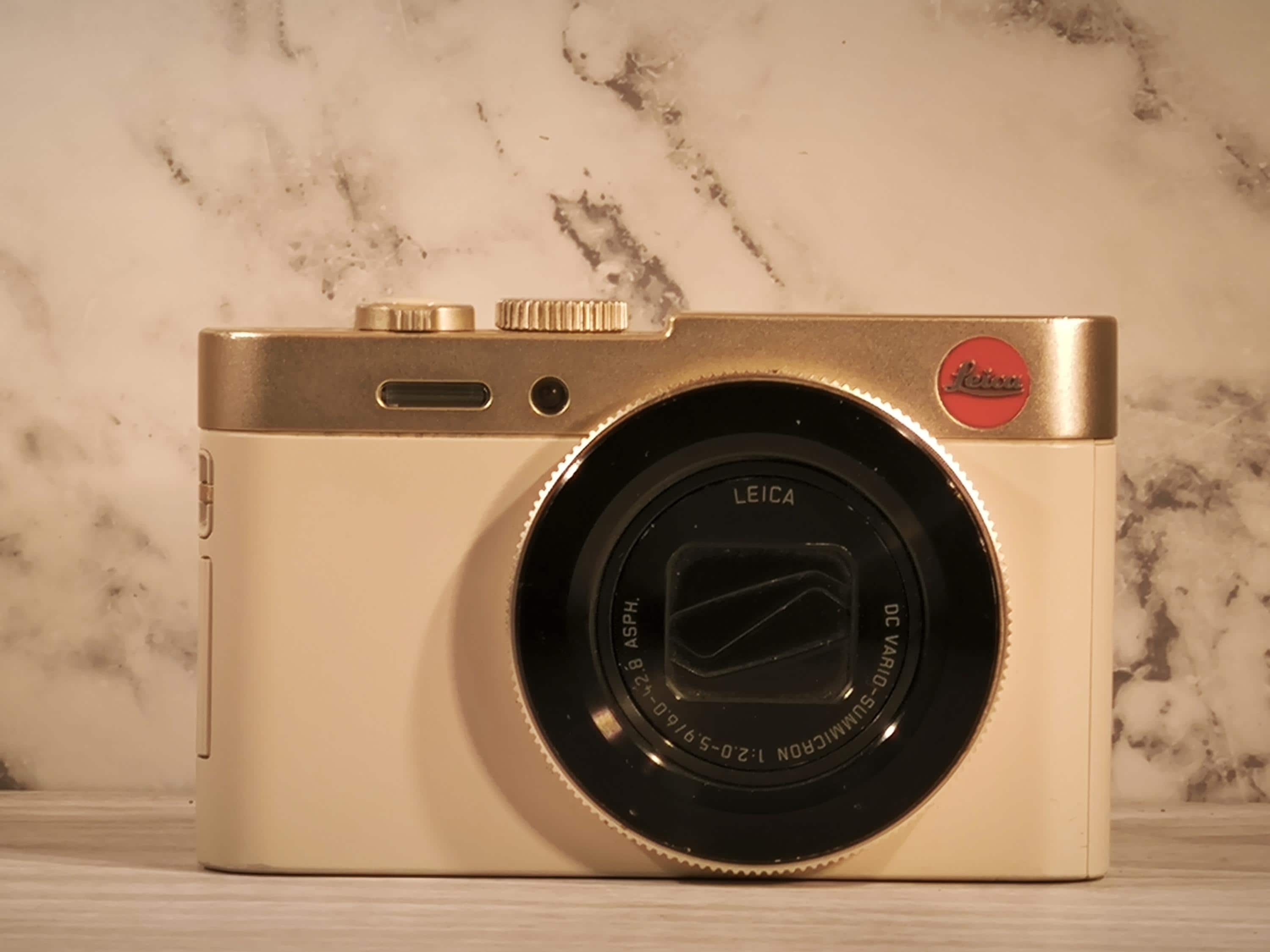Leica C Type Light Gold Compact Digital Camera 12 Mega Pixels