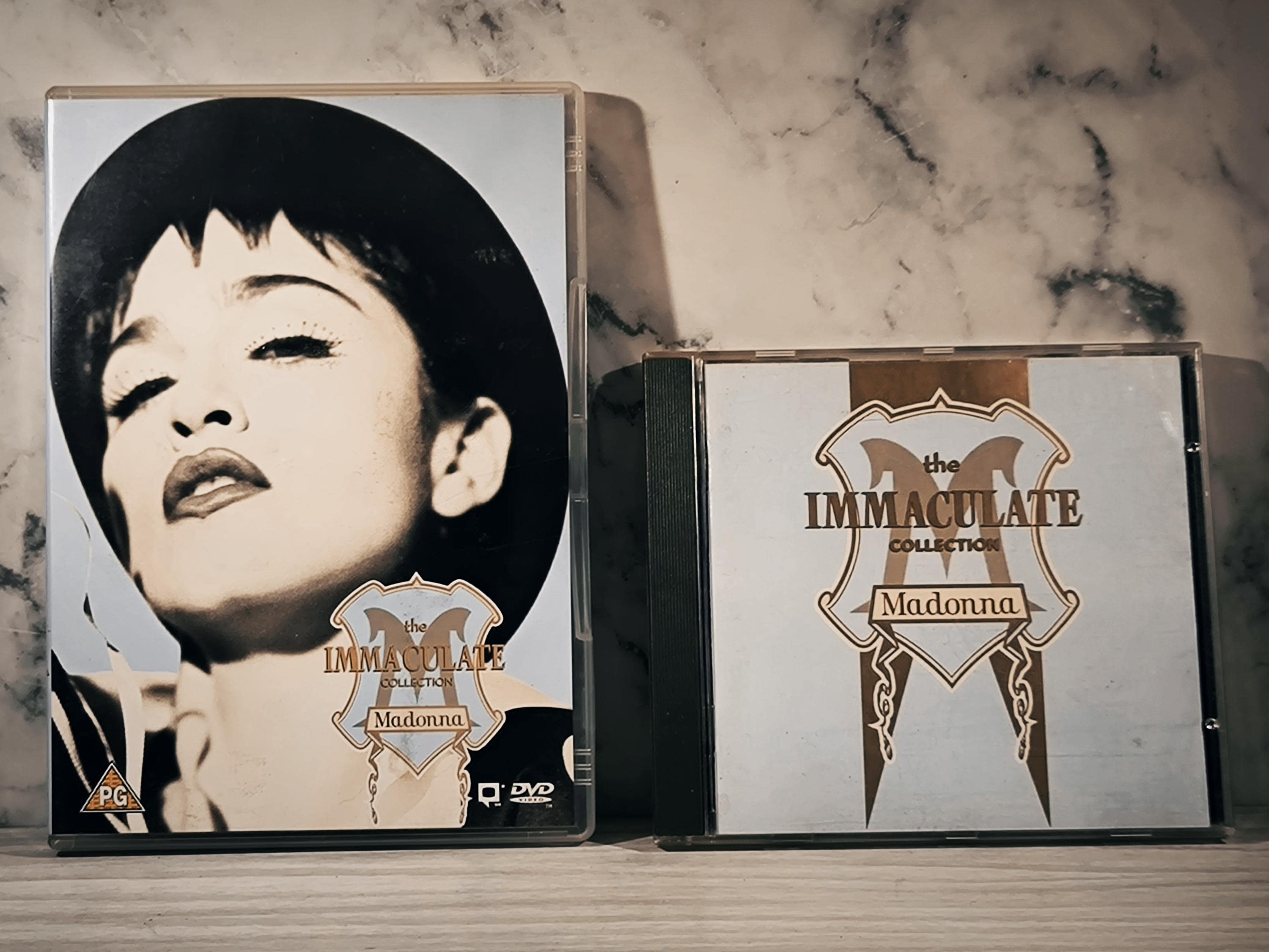 Madonna the Immaculate Collection DVD & Compact Disc 1990 - Etsy