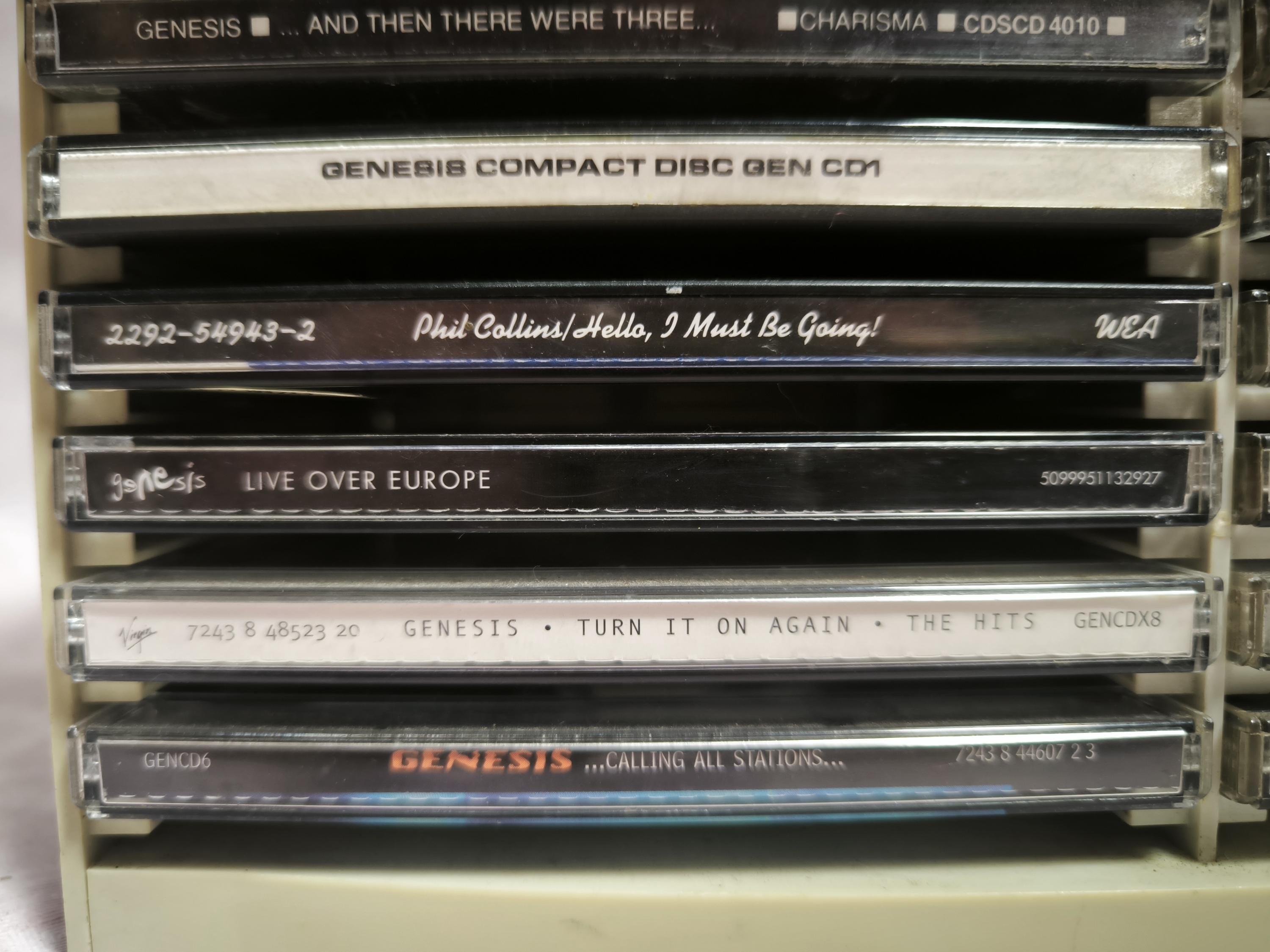 Compact Disc Collection Display Phil Collins and Genesis Compact Disc Collection 30 Discs - Etsy