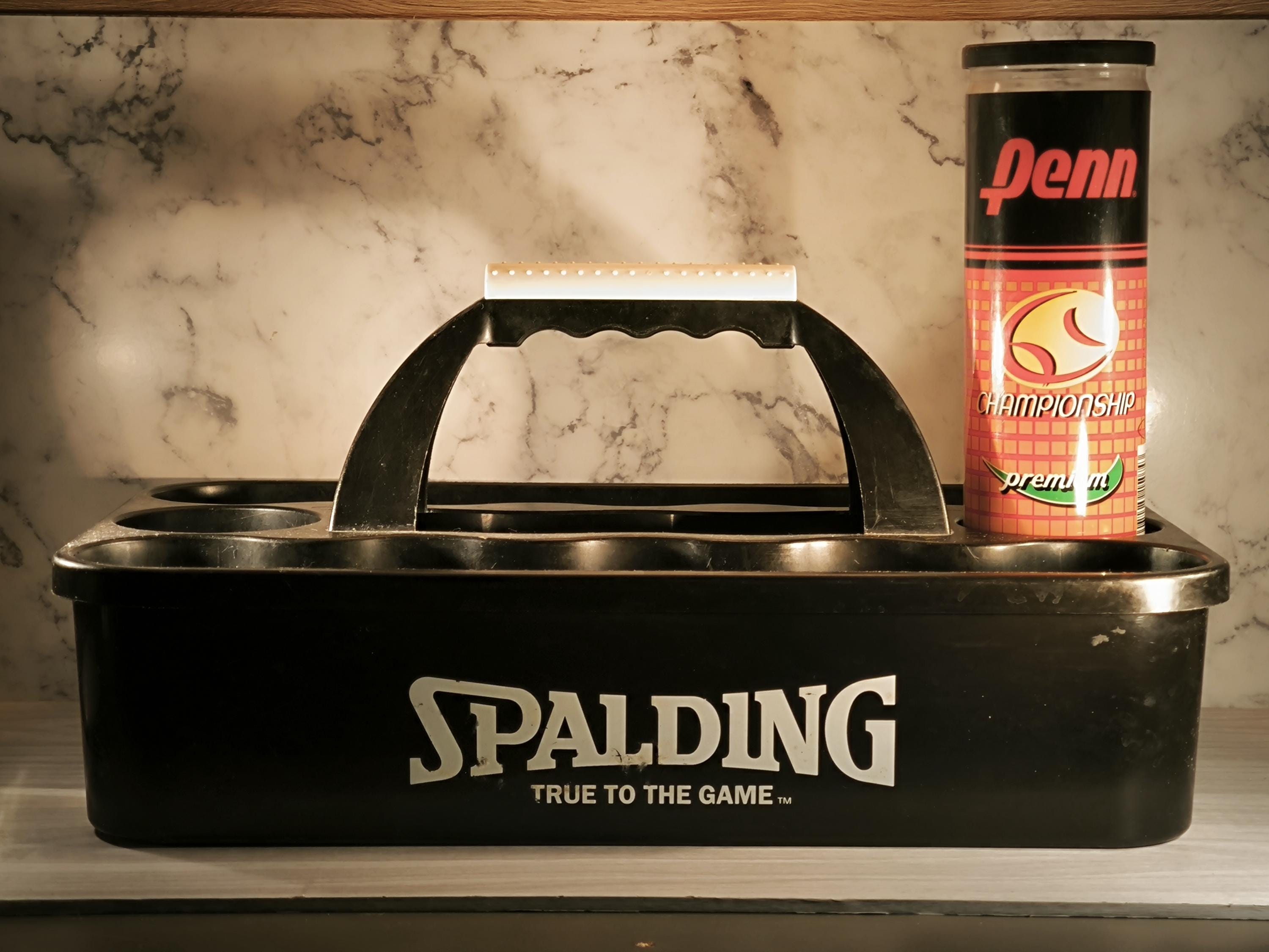 Spalding Bottle Crate Tennis Balls Supplied