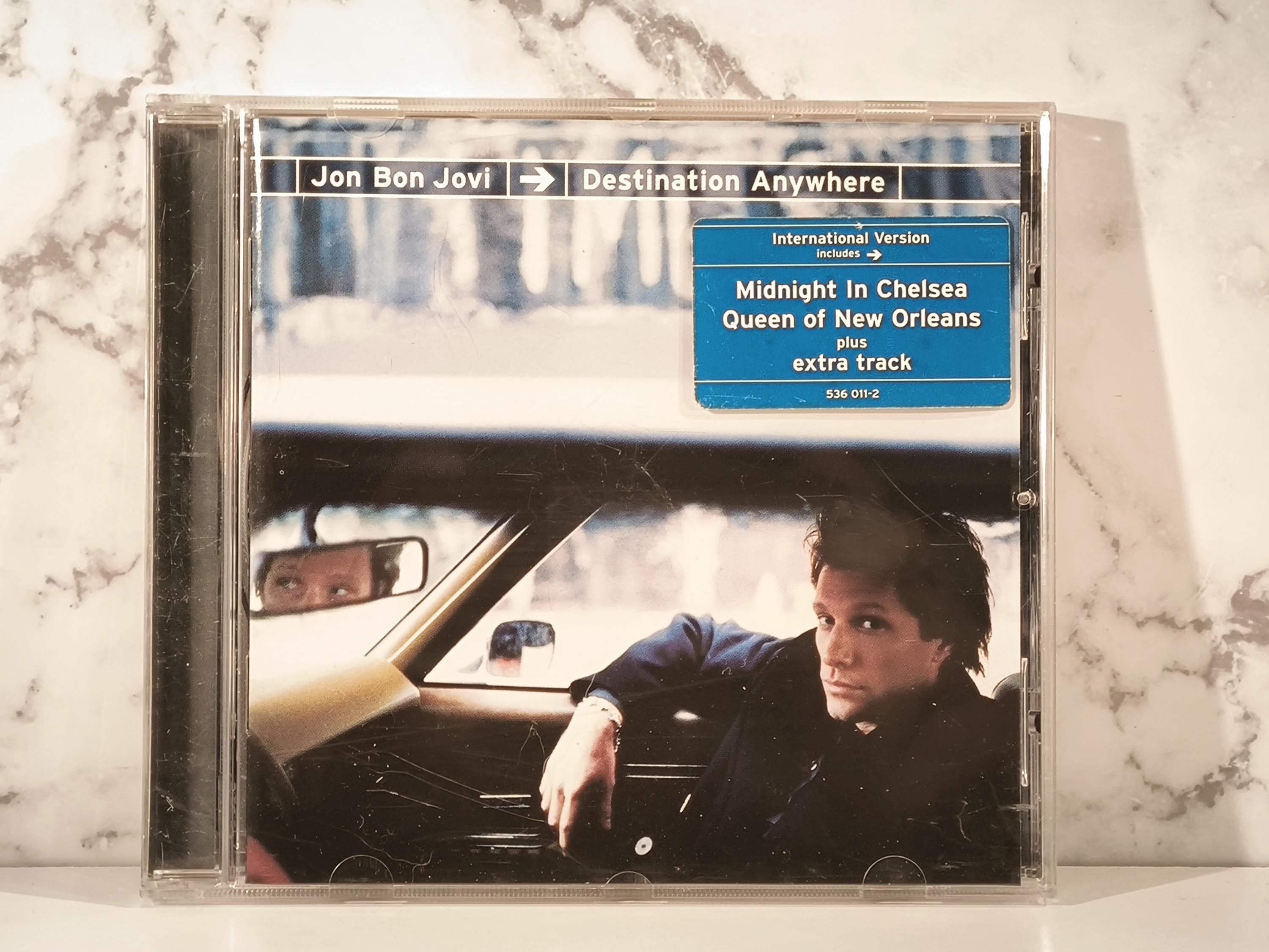 Jon Bon Jovi Destination Anywhere Cd.1997 - Etsy