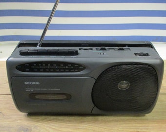 Radio Cassette Player Intersound Retro Vintage