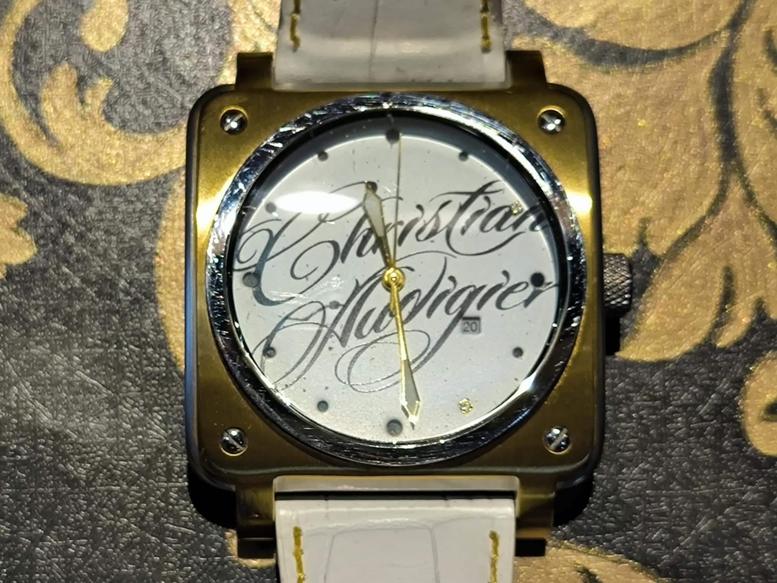 Christian Audigier White and Tan Watch Christian Audigier Women main image 2