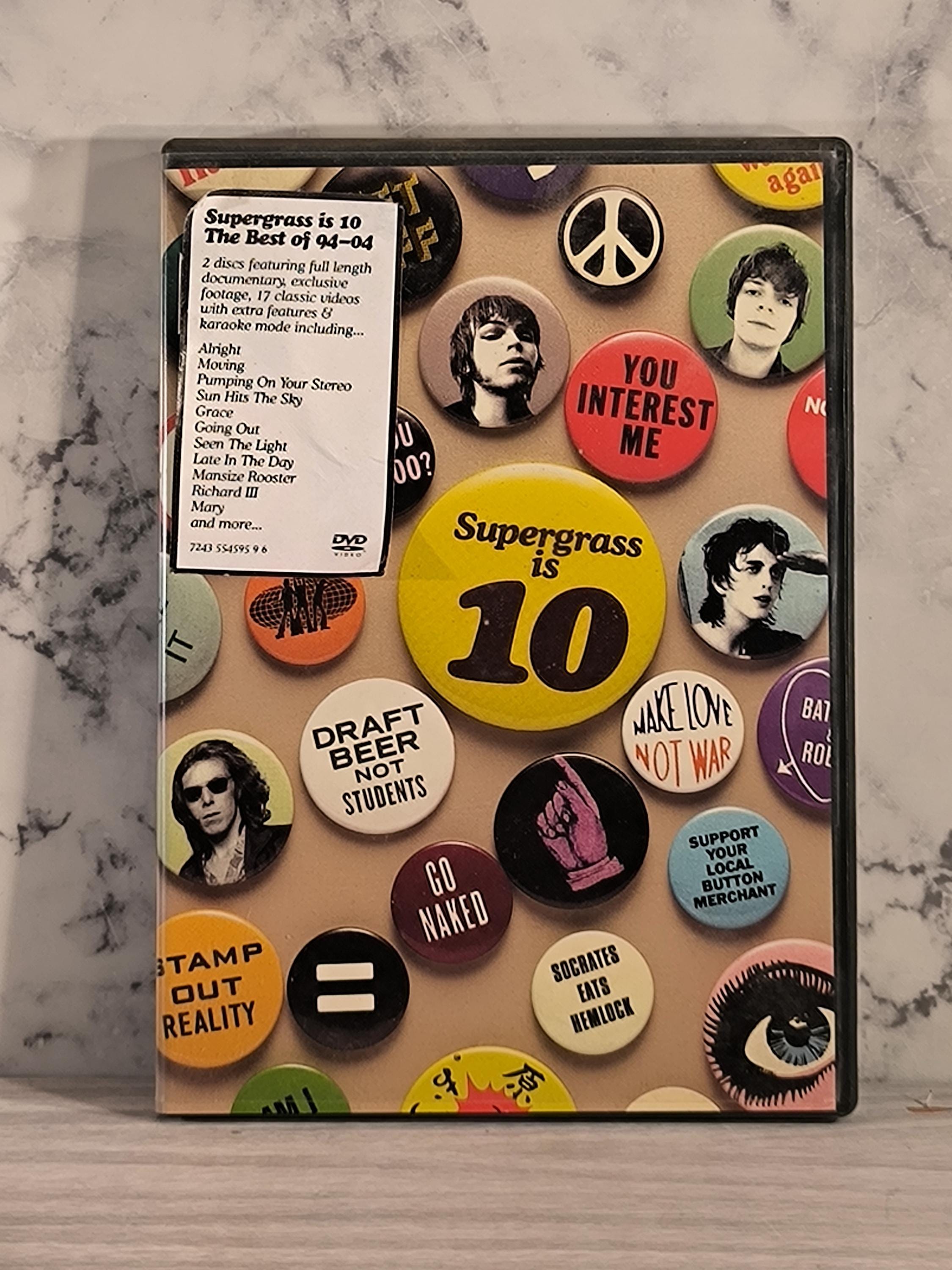 スーパーグラス・イズ 10: Best Of 94-04 [DVD] Amazon.co.jp: スーパーグラス・イズ10:ベスト・オブ94-04 [DVD