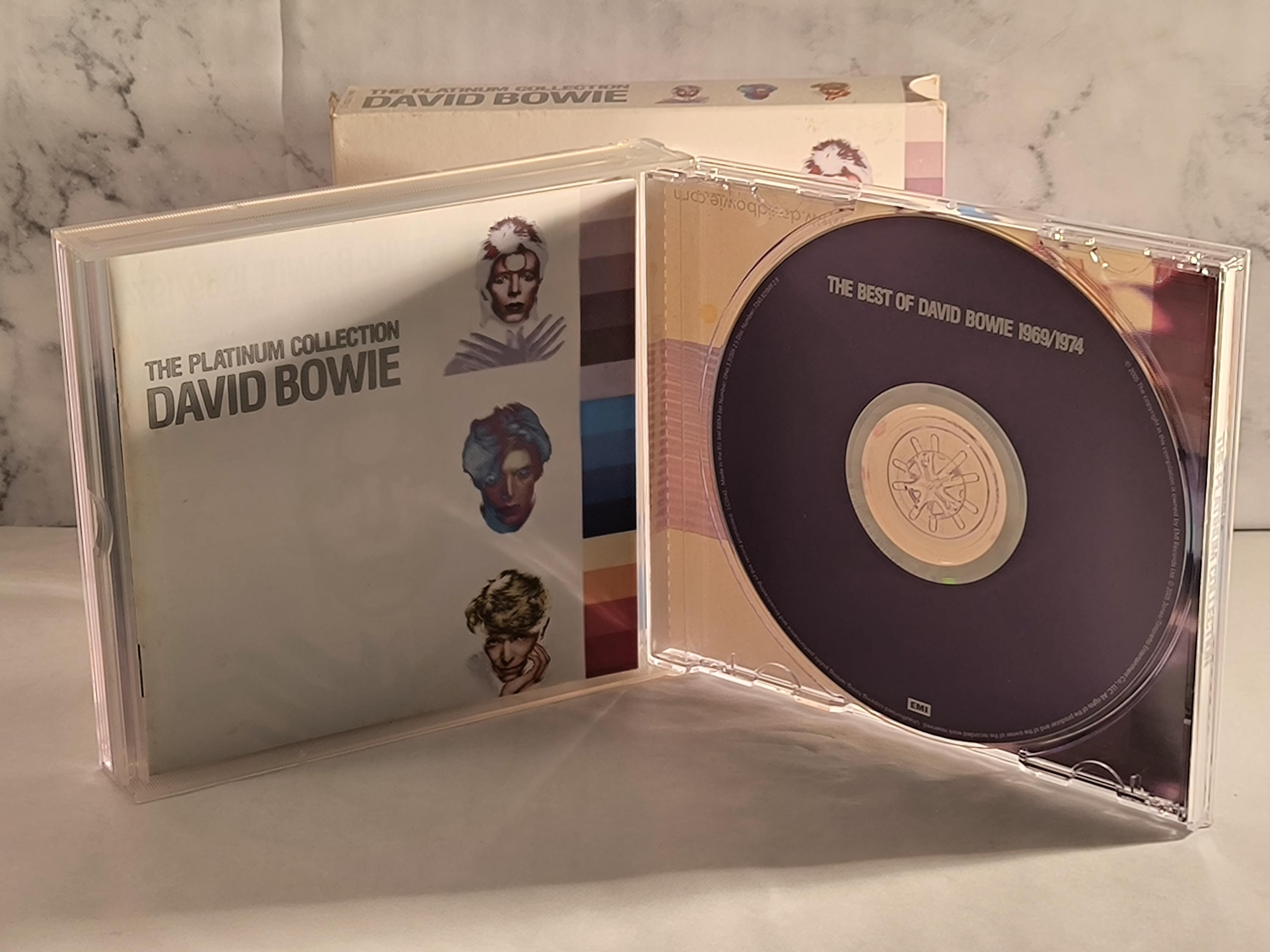 David Bowie the Platinum Collection Compact Disc - Etsy