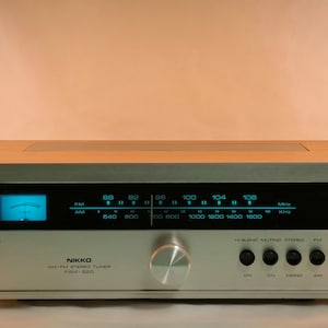 Nikko Radio Tuner 1976 Vintage Retro Rare Find Hifi
