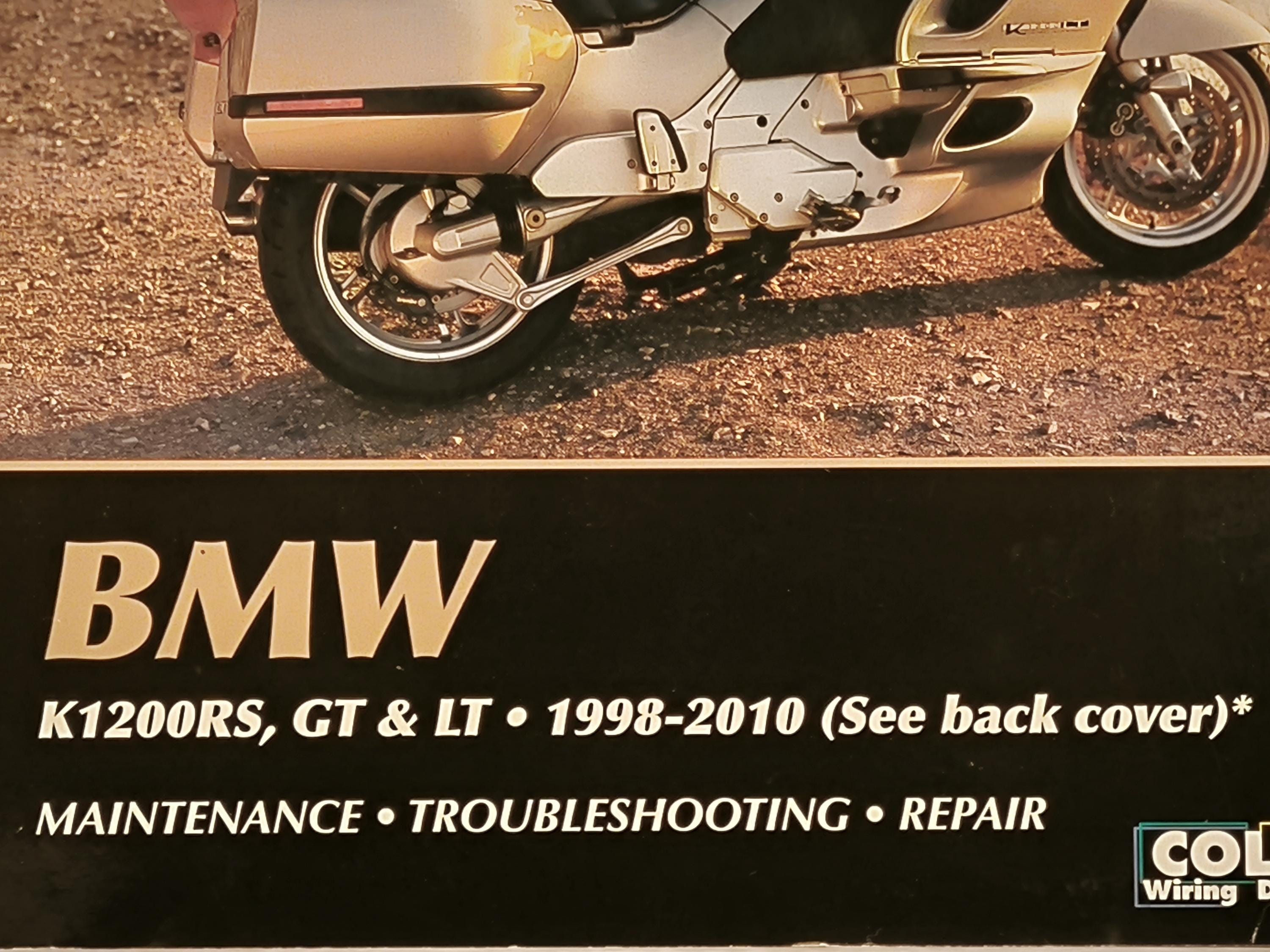 Manual de taller Clymer. Cubre los modelos BMW K1200RS (1998-2005
