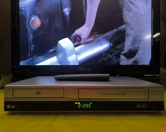 Reproductor combinado de DVD y grabadora de vídeo LG