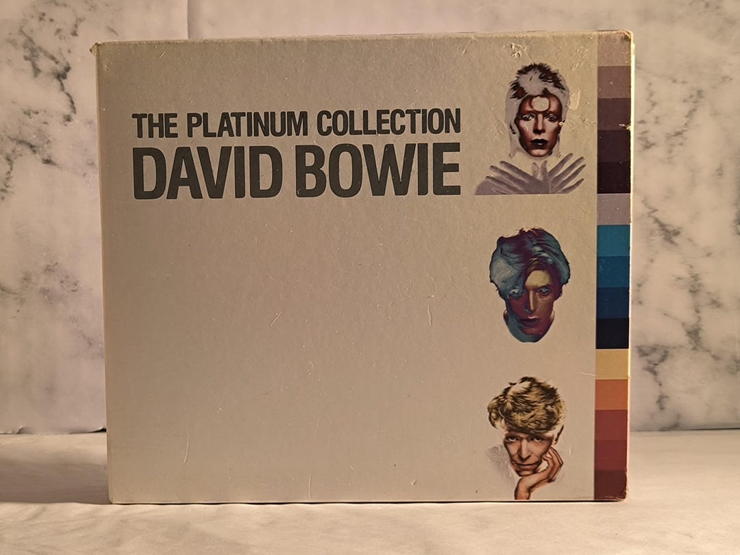 David Bowie the Platinum Collection Compact Disc - Etsy