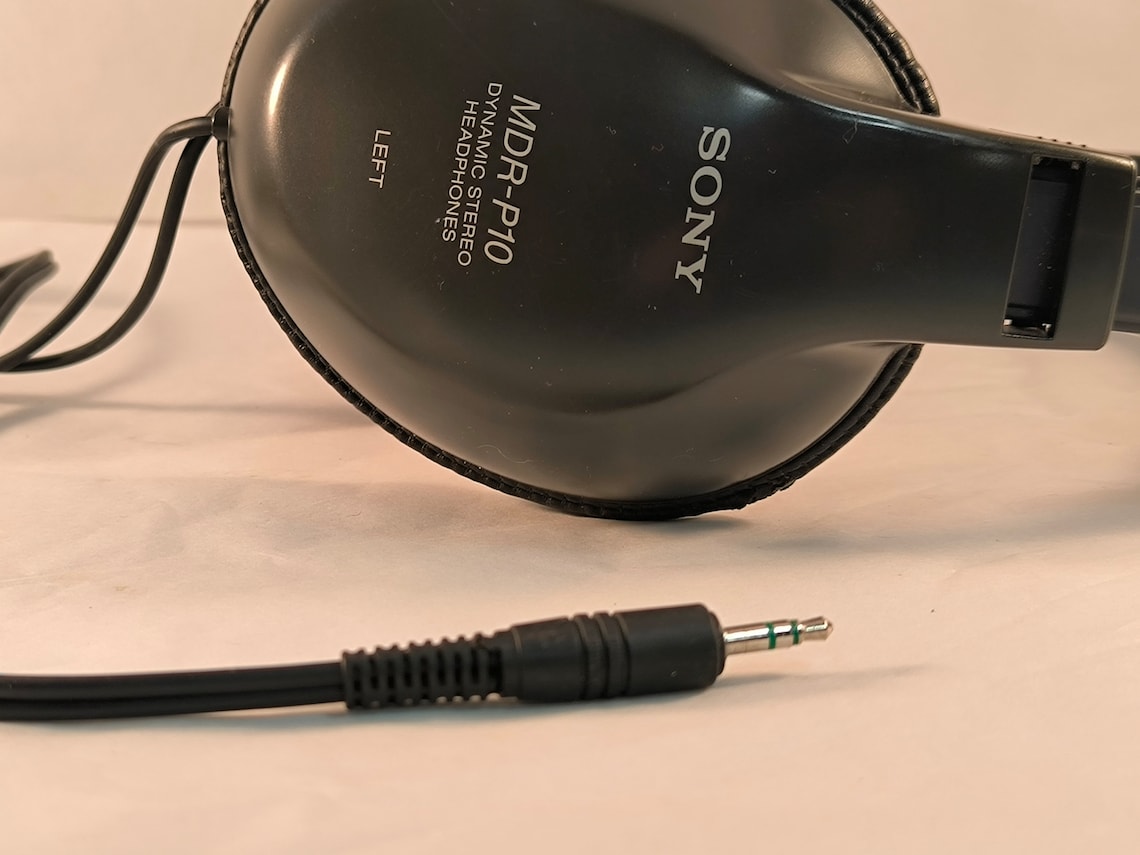 Vintage Retro Stereo Headphones, foto 3 di 5