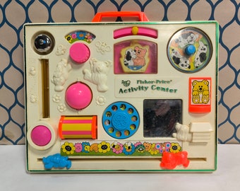 Fisher price crib activity center hotsell