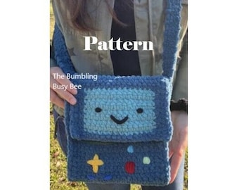 BMO BAG - Crochet Pattern - Digital pdf instant download