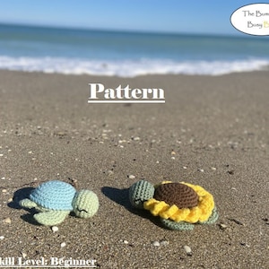 2 IN 1 TURTLE CROCHET pattern- Digital pdf instant download