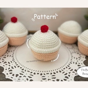 CUPCAKE Häkelanleitung - Digitale PDF Datei zum sofortigen Download