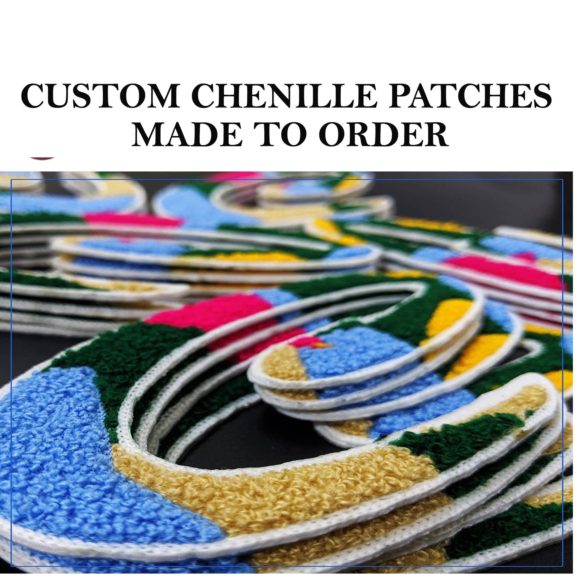 Custom Made Low Minimum Iron on Sew Retro Multi Colour Gold Glitter  Chenille Letter Number Patches Towel Alphabet Embroidery - China Wholesale  Chenille Patches and Chenille Patches Basketball price