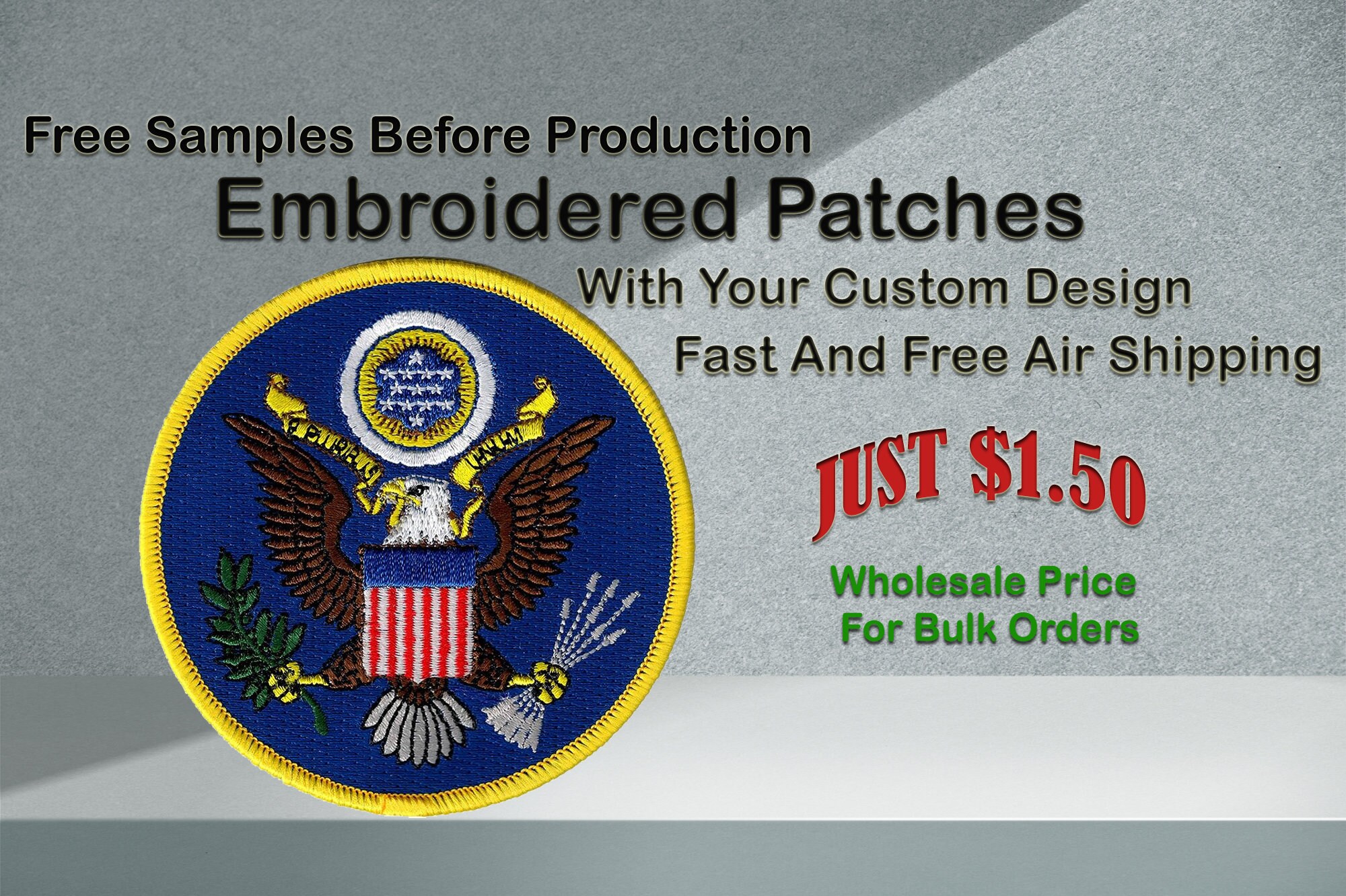 Custom Patch, Iron on Patch, High Class Unmatched Quality Custom Patch