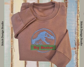 Personalised dinosaur sweatshirt, kids