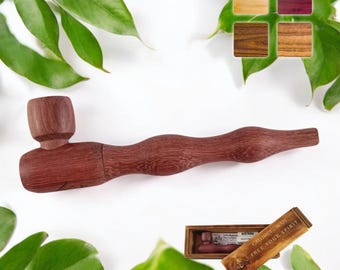 Calumet® Wapi - Pipa de madera con filtro de carbón activado - Cuatro tipos de madera - Fabricada en Alemania