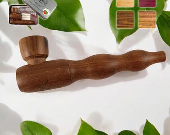 Calumet® Mini Wapi - Pipa de madera con filtro de carbón activado - Cuatro tipos de madera - Fabricada en Alemania