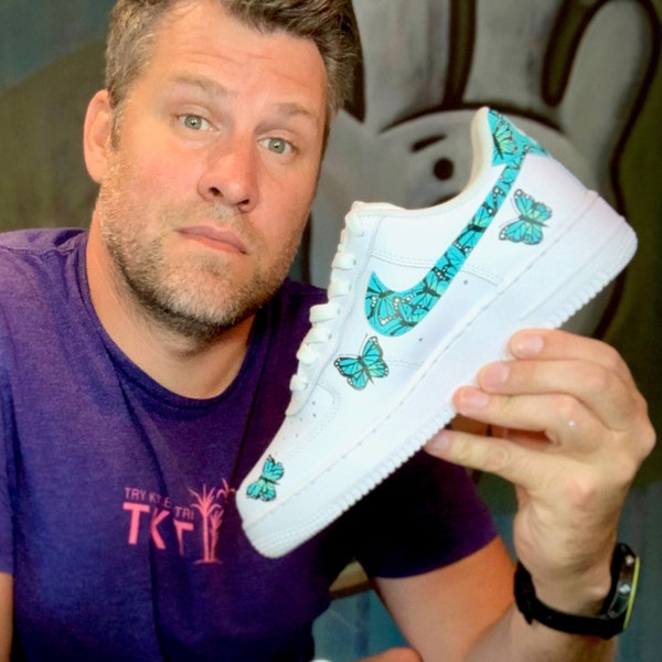 butterfly nike air force 1