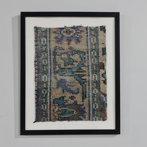 Art Decor, Turkish Kilim framed, wall Rug, Wall Decoration, Framed Turkish Rug, Rustic Decor, wall Kilim Rug, Framed kilim, wall hanging