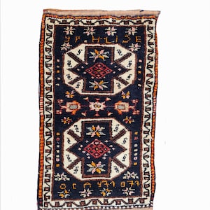 Fabulous Antique Turkish Malatya Rug, 1'6'' x 2'9'' ft Collectors Piece rug , Old Sinanli rug, Turkish rug, Farm house decor , Antique rug