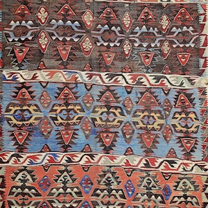 Antique Konya Rug Pre-1800's Antique Natural Dye, Wool Pile Legendary Anatolia Armenian rug , 6'0'' x 14'2'' ft. --- 184 cm x 435 cm