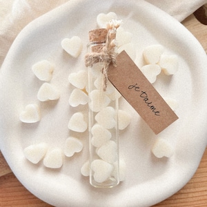 Fiole parfumée / Fondant parfumé / Cadeaux personnalisés / Cadeaux invités / Fleurs séchées / Cadeau mamie